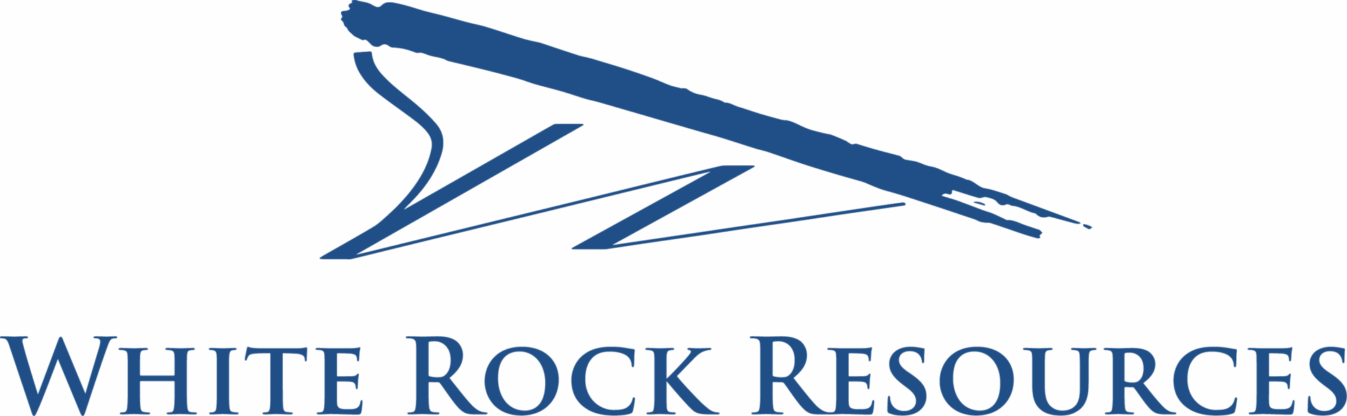 Blue background with a faint, partially visible word in the lower left corner.